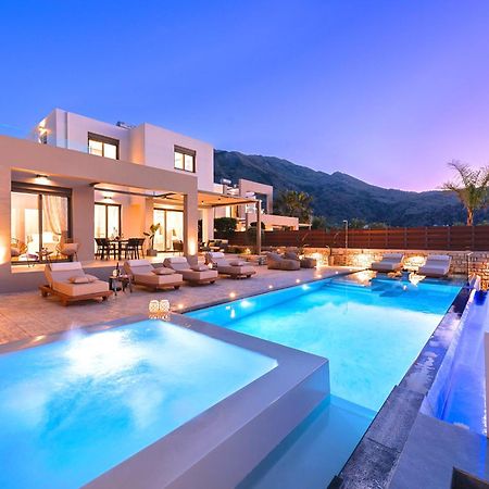 Minoas Villas Heated Pool Kournas Екстер'єр фото