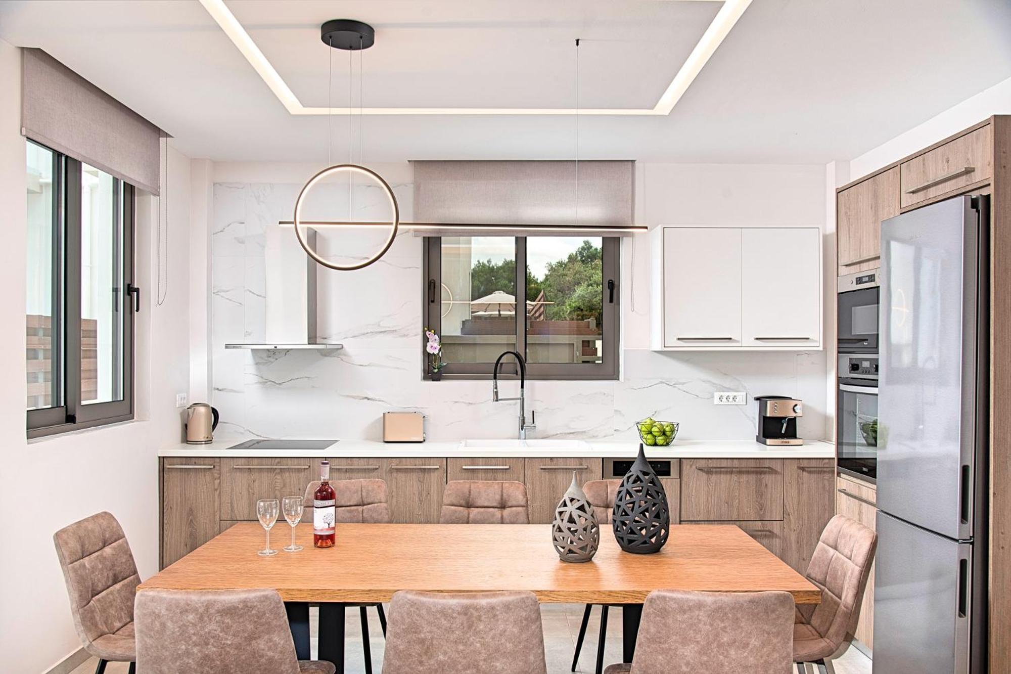 Minoas Villas Heated Pool Kournas Екстер'єр фото
