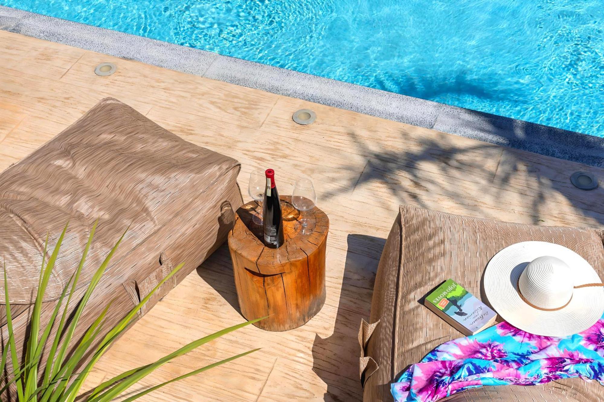 Minoas Villas Heated Pool Kournas Екстер'єр фото