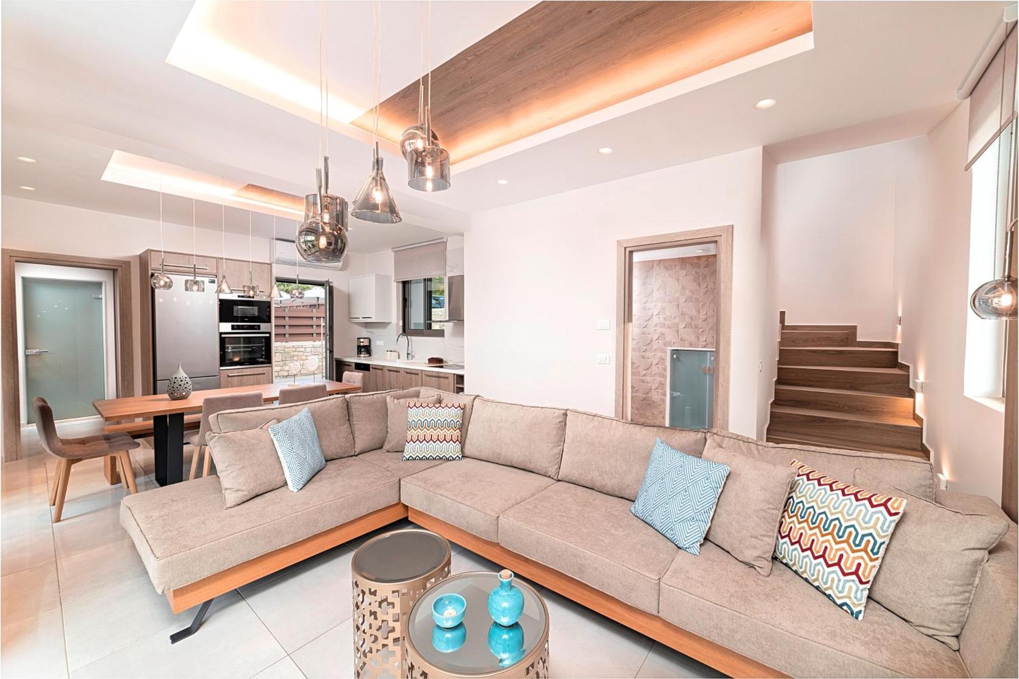 Minoas Villas Heated Pool Kournas Екстер'єр фото